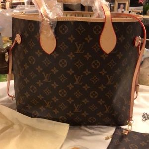 Designer tote,wallet,brown/tan 12x18x6,Brand  new